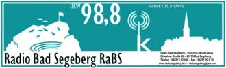 Radio Bad Segeberg auf UKW 98,8 MHZ und im Kabel 106,5